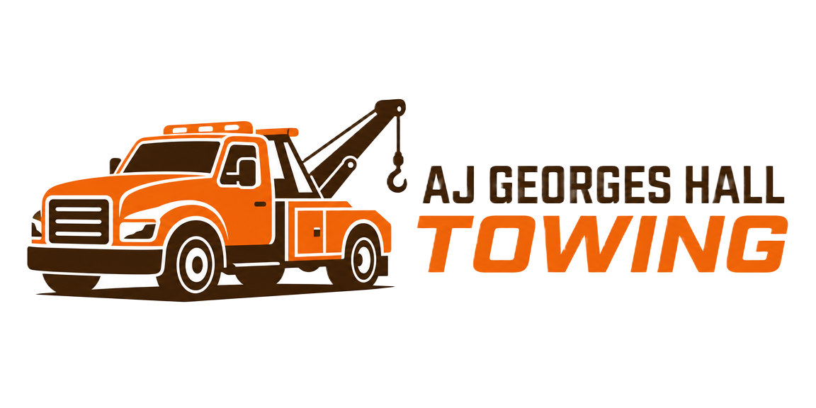 AJ Georges Hall Towing logo